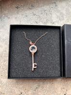 Rose gouden ketting met hanger(sleutel), Nieuw, Ophalen