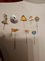 8 verschillende pins, Ophalen of Verzenden, Gebruikt, Overige onderwerpen, Speldje of Pin