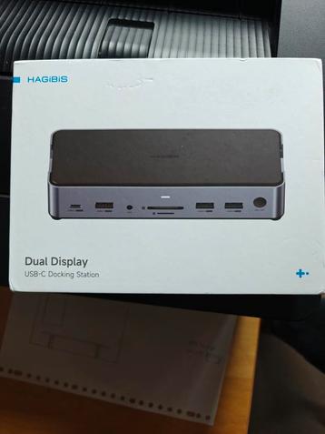 Supersnel Hagibis USB-C Docking Station - In doos! beschikbaar voor biedingen
