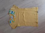 Shirt met strikjes LT-01 geel maat 128, Ophalen of Verzenden, Gebruikt, Meisje, Shirt of Longsleeve