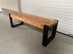 Industriële tuinbank l Handgemaakt, Ophalen of Verzenden, Nieuw, Hout