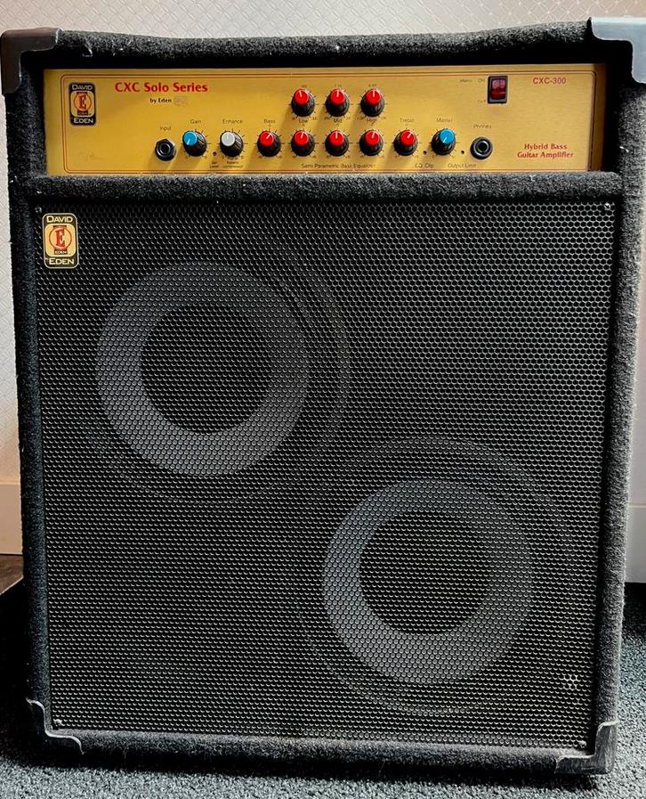 David Eden bascombo cxc-300 met 210 cab, Muziek en Instrumenten, Versterkers | Bas en Gitaar, Gebruikt, Basgitaar, 100 watt of meer