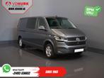 Volkswagen Transporter 2.0 TDI 150 pk DSG Aut. L2 DC Dubbel, Auto's, Bestelauto's, Stof, Gebruikt, 4 cilinders, 150 pk