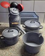 Brocante emaille set, Antiek en Kunst, Antiek | Emaille, Ophalen of Verzenden