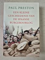 P. Preston - Kleine geschiedenis van de Spaanse Burgeroorlog, Ophalen of Verzenden, Zo goed als nieuw, P. Preston