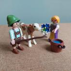 Playmobil Kinderen met Kalf 70155 - Compleet!, Ophalen of Verzenden, Zo goed als nieuw, Complete set