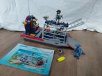 Playmobil 9433, Dino Explorer, Luchtkussenboot met kooi, Ophalen of Verzenden, Zo goed als nieuw, Complete set