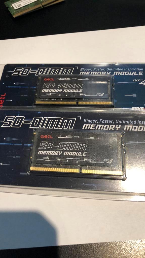 Laptop sneller maken? GeIL DDR4 8GB SO-DIMM–NIEUW! op is op, Computers en Software, RAM geheugen, Nieuw, Laptop, 8 GB, DDR4, Ophalen of Verzenden