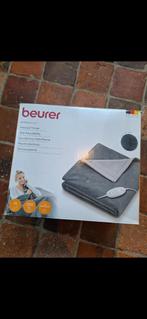 Beurer elektrische warmtedeken nieuw HD 75 cosy dark Grey, Ophalen of Verzenden, Nieuw
