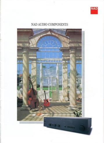 NAD audio brochure jaren 90