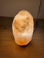 Zoutlamp Tafellamp, Ophalen of Verzenden, Zo goed als nieuw, Overige materialen, Minder dan 50 cm