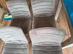Fluwelen Eetkamerstoelen - Set van 4, Antiek en Kunst, Ophalen