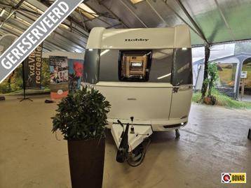 Hobby Excellent 460 SL Voortent, grote koelkast beschikbaar voor biedingen