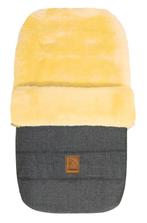 Lamsvacht voetenzak baby kinderwagen grijs gemeleerd, Ophalen of Verzenden, Nieuw, 70 tot 85 cm, Overige typen