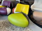 Leolux Pallone fauteuil groen leer Design stoel, Nieuw, Leer, Ophalen of Verzenden