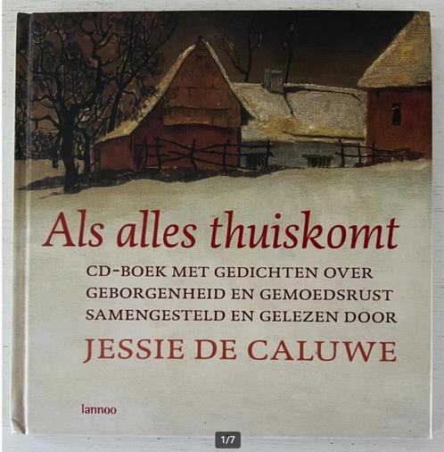 Als Alles Thuiskomt + Cd - Jessie Caluwe, Boeken, Gedichten en Poëzie, Zo goed als nieuw, Ophalen of Verzenden