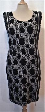 Mooie zwart/witte print jurk van Sao Paulo! M, Maat 38/40 (M), Overige kleuren, Verzenden, Zo goed als nieuw