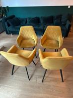 Velvet stoelen, Huis en Inrichting, Stoelen, Ophalen, Zo goed als nieuw, Twee