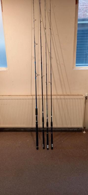 4x Spro & Okuma spinhengels beschikbaar voor biedingen