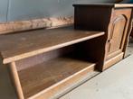 Gebruikte TV kast - Eikenhout, Ophalen, Gebruikt, Eikenhout, 50 tot 100 cm