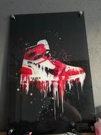 Nike jordan glas schilderij, Antiek en Kunst, Ophalen of Verzenden