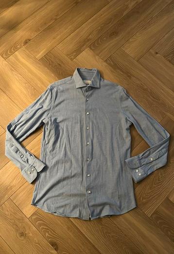 Profuomo lichtblauw slim fit heren overhemd maat XL beschikbaar voor biedingen