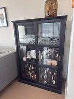 Ikea Malsjo Vitrinekast - Zo Goed Als Nieuw!, Ophalen, 100 tot 150 cm, 50 tot 100 cm, 25 tot 50 cm