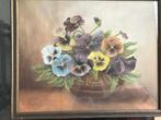 gouache bloemen j.vissen 1947, Ophalen of Verzenden