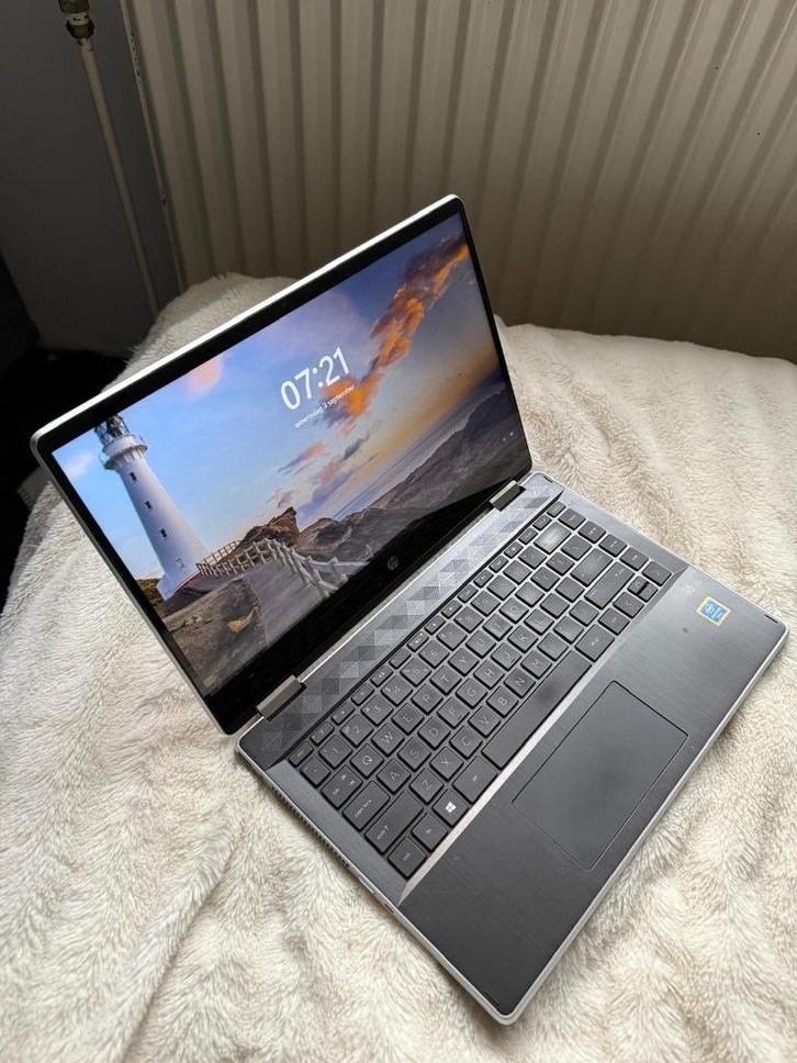HP Pavilion x360 14inch, Computers en Software, Windows Laptops, Gebruikt, 14 inch, SSD, 2 tot 3 Ghz, 4 GB, Qwerty, Met touchscreen
