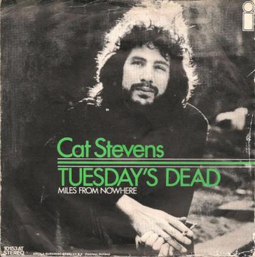 Single vinyl  CAT STEVENS – Tuesday's Dead (1971 - NL) beschikbaar voor biedingen