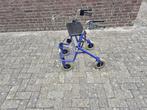 rollator blauw weinig kilometers, Ophalen, Opvouwbaar, Gebruikt