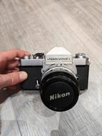 nikon nikkormat FT 2 + lens nikkor 50mm, Spiegelreflex, Gebruikt, Ophalen of Verzenden, Nikon