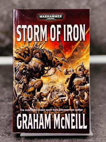 Storm of Iron, Warhammer 40k, Graham McNeill, paperback beschikbaar voor biedingen