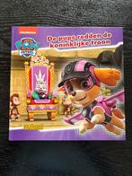 Paw Patrol boek : de pups redden de koninklijke troon, Ophalen of Verzenden, Zo goed als nieuw