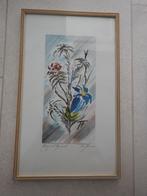 Aquarell met Bloemen, Ophalen of Verzenden