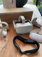 VR bril Meta Wuest 2 128GB met elite strap, Spelcomputers en Games, Virtual Reality, Ophalen of Verzenden, Zo goed als nieuw, VR-bril