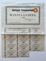 Nederlandsche Tramwegmaatschappij - Winstaandeel, Ophalen of Verzenden, Voor 1920, Overige typen