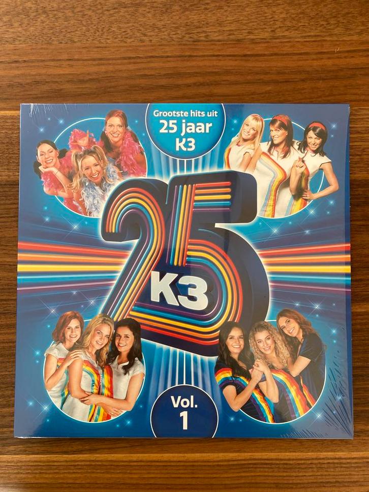 K3 - Grootste Hits 25 Jaar - 2x Vinyl (Vol 1 & 2), Cd's en Dvd's, Vinyl | Kinderen en Jeugd, Nieuw in verpakking, Muziek, 3 tot 5 jaar