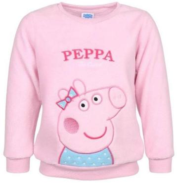 Peppa Pig fleece Sweater - Maat 98/104 beschikbaar voor biedingen