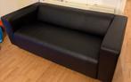 IKEA Black Sofa 2-Seats, Huis en Inrichting, Banken | Sofa's en Chaises Longues, Ophalen, 150 tot 200 cm, Tweepersoons, 75 tot 100 cm