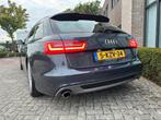 Audi A6 3.0 BiTDI Avant  DAB / S-line / Dealer / Pano/Export, Auto's, Automaat, Euro 5, Zwart, Blauw