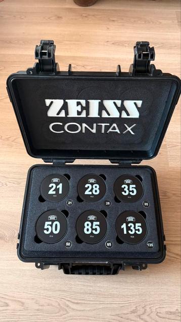 Carl Zeiss Contax vintage lenzen beschikbaar voor biedingen