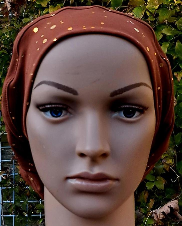 Chemo/haarverlies tricot beany no 2 D., Kleding | Dames, Mutsen, Sjaals en Handschoenen, Nieuw, Sjaal, Maat 46/48 (XL) of groter