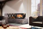 Dik Geurts Instyle Corner Slim 660/495 R, Ophalen, Nieuw, Inbouwhaard, Houthaard
