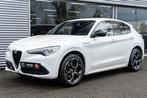 Alfa romeo STELVIO 2.0 Turbo Veloce TI Q4 My21 Bianco Madrep, Automaat, 4 cilinders, Met garantie (alle), Wit