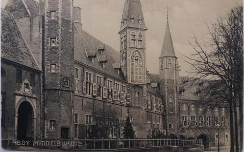 Mooie gelopen Briefkaart: Onze-Lieve-Vrouwe-Abdy/Middelburg, Verzamelen, Ansichtkaarten | Nederland, Gelopen, Zeeland, Voor 1920