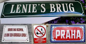 Div Antieke / Oude Bol Emaille Bord / Borden - Zie Omschr beschikbaar voor biedingen