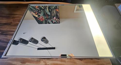Wandspiegel met verlichting Sphinx, Huis en Inrichting, Woonaccessoires | Spiegels, Zo goed als nieuw, Minder dan 100 cm, Rechthoekig