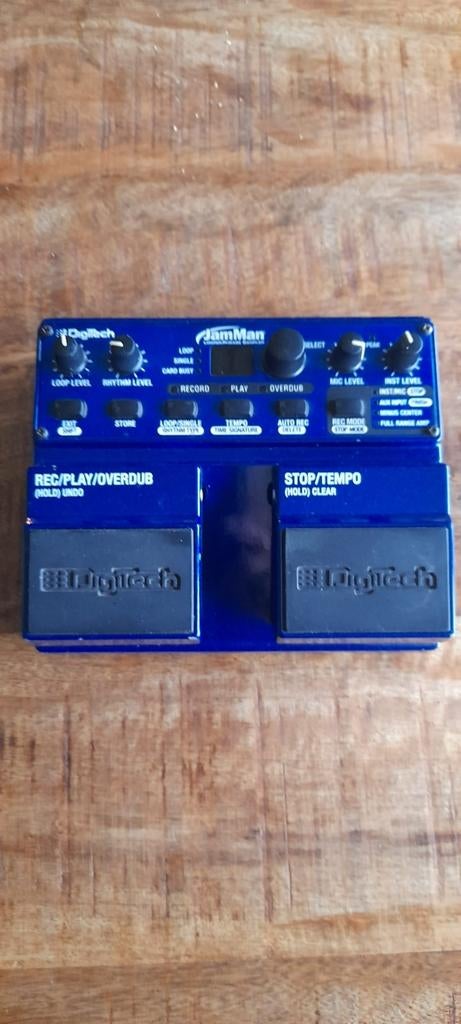 Digitech JamMan Stereo Looper/Phrase Sampler, Ophalen of Verzenden, Gebruikt, Delay of Echo