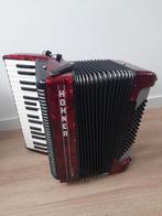 Hohner Amica III 72 bas accordeon in trolley koffer, Muziek en Instrumenten, Accordeons, Gebruikt, 72-bas, Ophalen, Hohner